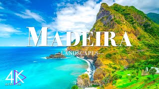 MADEIRA 4K Amazing Nature Film  - Relaxing Music Along With Beautiful Nature Videos(4K Video HD)