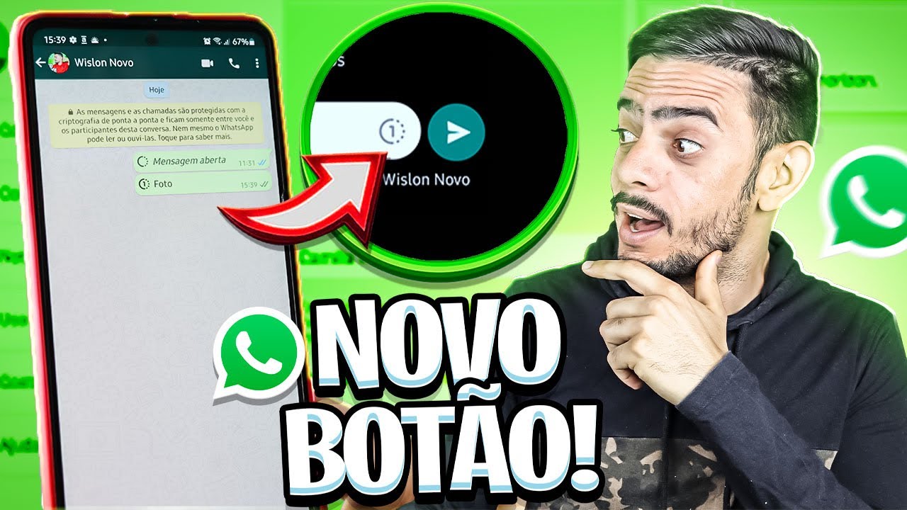 Saiu um Novo Botão no WhatsApp - Grande novidade (Ative agora) - YouTube