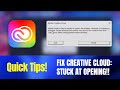 FIX Creative Cloud: TAKING LONGER THAN USUAL TO LOAD 💩