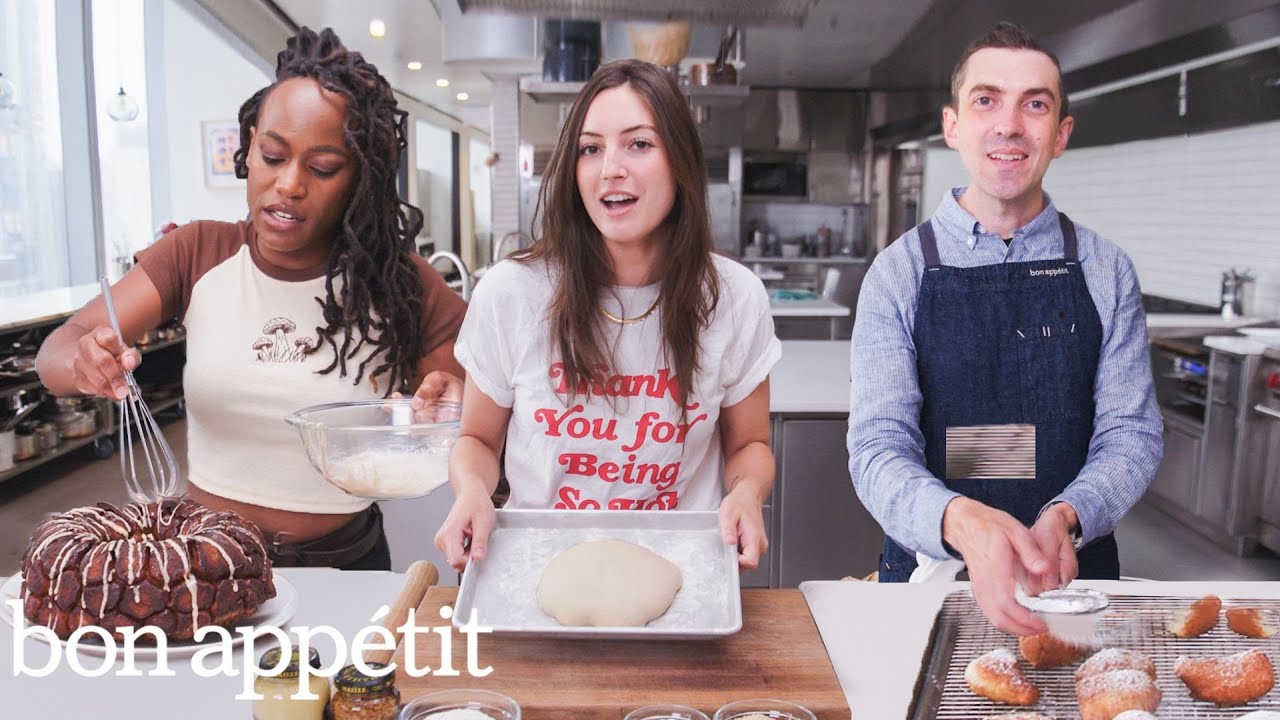 Pro Chefs Transform Pizza Dough Into 6 New Dishes   Test Kitchen Talks   Bon Apptit