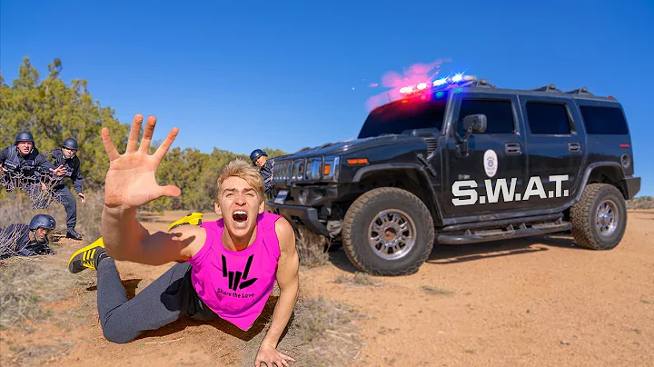 STRANDED IN DESERT ESCAPING SWAT TEAM!! (Will I Su...