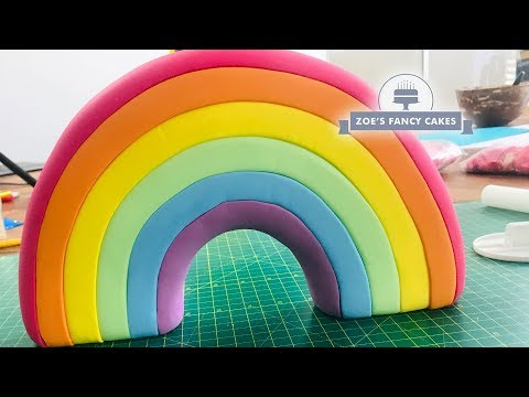How to make a rainbow cake