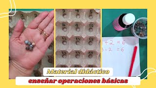 SUMA Y RESTA: MATERIAL DIDÁCTICO | JUEGO DIDÁCTICO