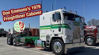 Don Emmons’s 1979 Freightliner Cabover Truck Tour by Miss Flatbed Red 2,320 views 3 weeks ago 2 minutes, 57 seconds