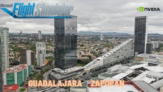 Volando sobre Guadalajara Mexico |Microsoft Flight Simulator 2020|
