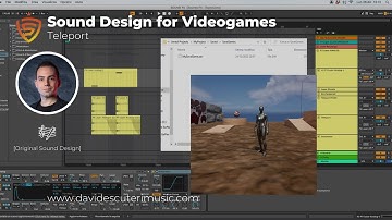 Sound Design for Videogames - Teleport  | Unreal Engine 5, Metasound, Blueprint