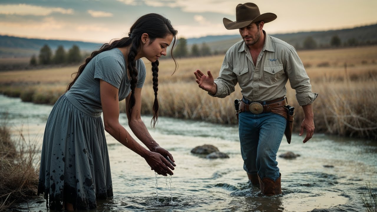 Cowboy Found Her Washing Blood From Her Hands at the River, Said, “You Ain’t Alone No More”