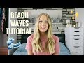 EASY Loose Beach Waves Hair Tutorial | Rosie Eva Millard