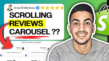 How To Add Scrolling Reviews/Testimonials Carousel Section In Shopify