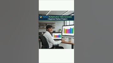 Python Multiplication Table Generator 💻 | Beginner Python Project | #shorts #python #shorts #viral