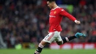 first goal for Manchester United came from a free-kick, making use of his iconic ‘knuckleball’ techn