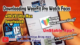 WearFit Pro App - Downloading Watch Faces, Custom Watch Faces - Problems, Issues we Encountered screenshot 5