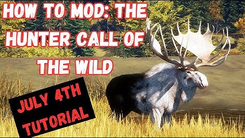 HOW TO MOD: The Hunter Call of the Wild JULY 4th