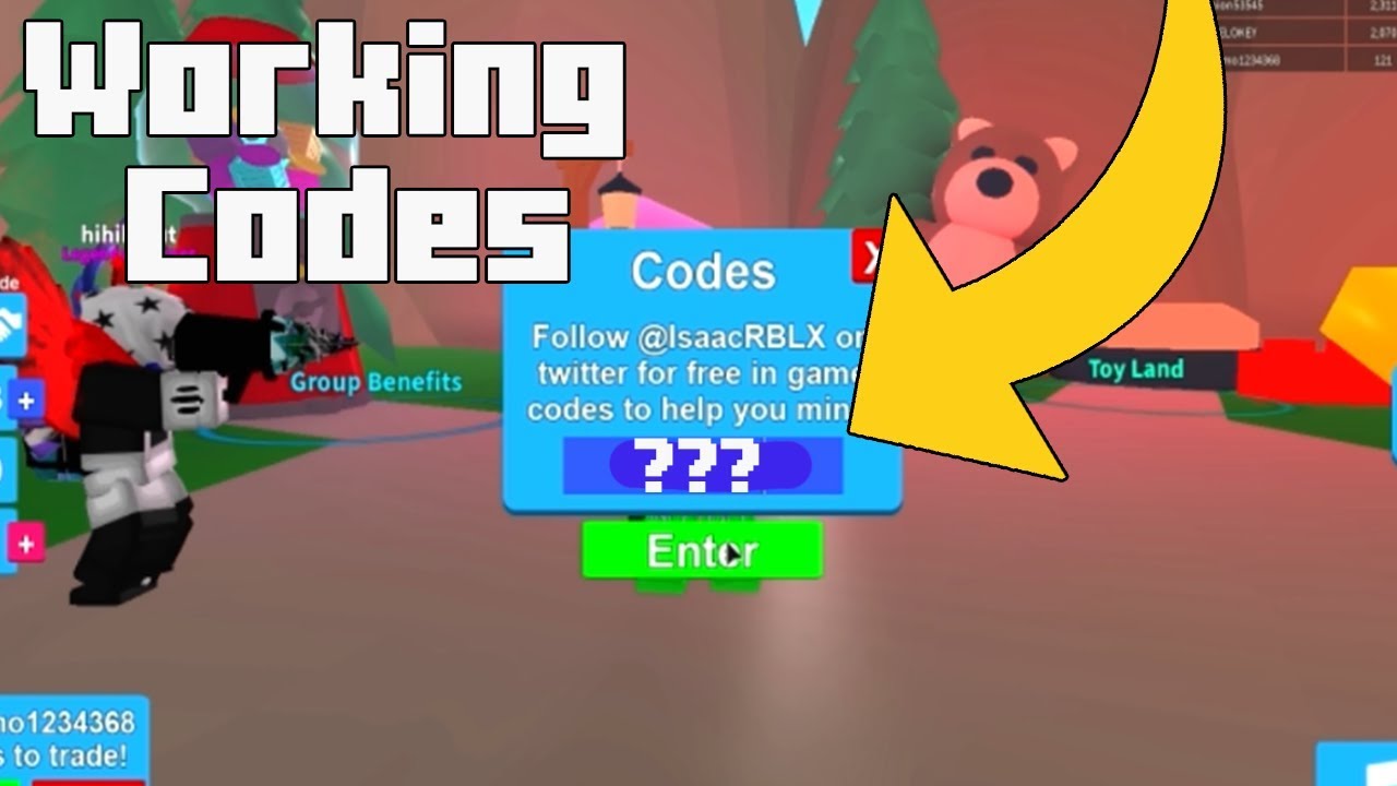 35 Working Codes In Mining Simulator Roblox Youtube