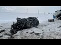 14.02.2021г - на трассе в Татарстане столкнулись грузовой МАЗ с полуприцепом и Hyundai Santa Fe.