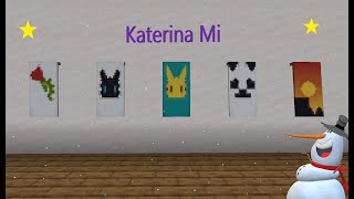 как сделать красивые флаги в Minecraft / Katerina Mi