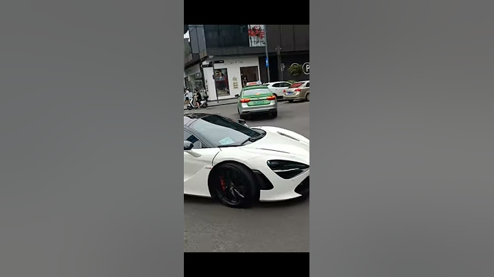 Guess the McLaren amazing super  model