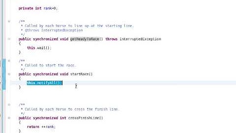 Part 2 - Java Thread Synchronization Tutorial