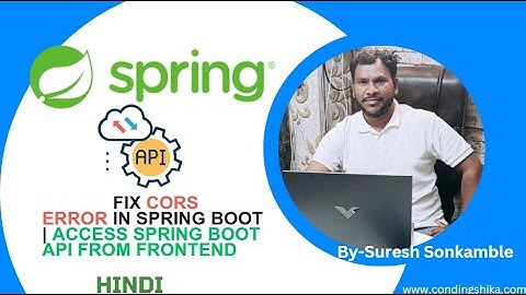 Fix CORS Error in Spring Boot | Enable API Access from React, Angular, JavaScript (2025)