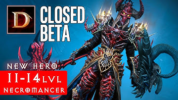 Diablo Immortal Closed Beta - THE NECROMANCER 11-14 LVL (XIAOMI Pad 5)