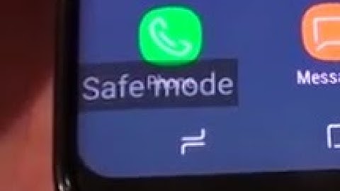 Samsung Galaxy S8: How to Exit Safe Mode
