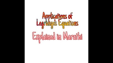 Applications of Lagrange