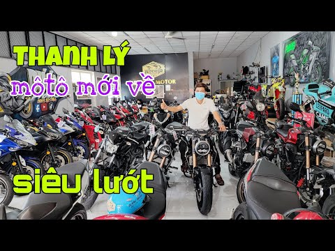 Video Dương moto thanh lí lô xe mới về cùng dàn moto cổ điển... - youtube