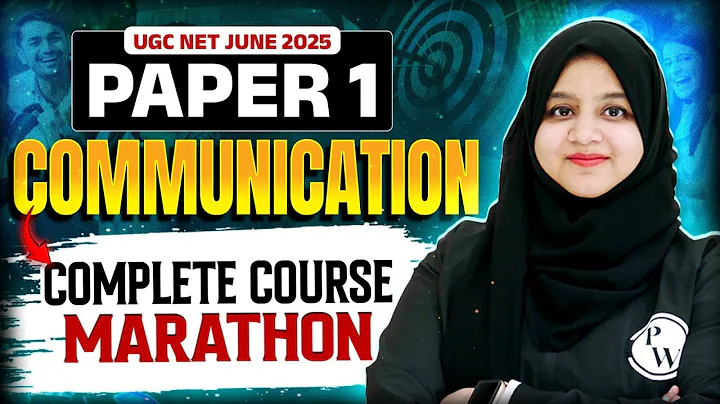 UGC NET June 2025 Paper 1 | Communication - Complete Course Marathon | Gulshan Ma'am