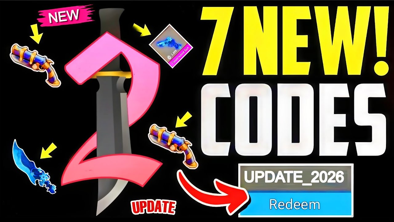 ⚠️Valentines!♥️[CODES]⚠️MURDER MYSTERY 2 ROBLOX CODES 2026 - MM2 CODES 2026