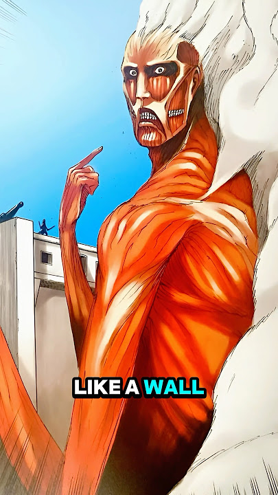 How Can Colossal Titan Users Safely Get Down?#aot #eren #attackontitanseason4