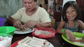 HOW TO COOK LUMPIA WITH FINHAVEL YT