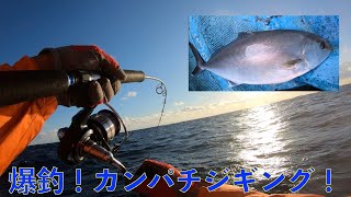 銚子沖　カンパチジギング！
