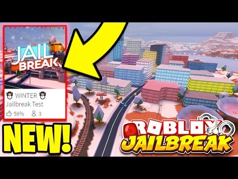 Playing The Jailbreak Winter Update Early Roblox Jailbreak - fake sword hack trolling roblox jailbreak youtube