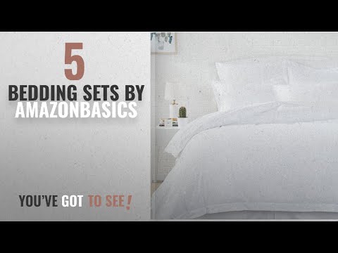 top-10-amazonbasics-bedding-sets-[2018]:-amazonbasics-microfiber-duvet-cover-set---full/queen,