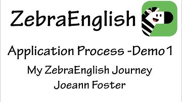 ZebraEnglish Application Demo1