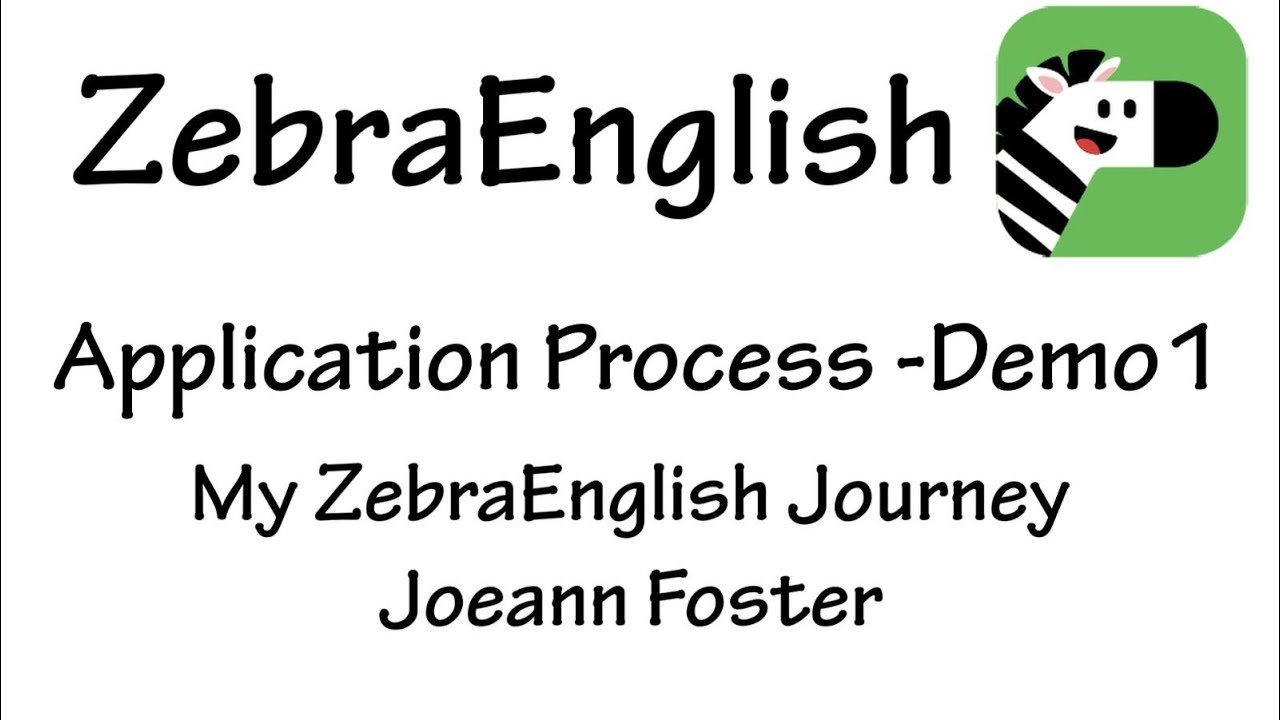 ZebraEnglish Application Demo1