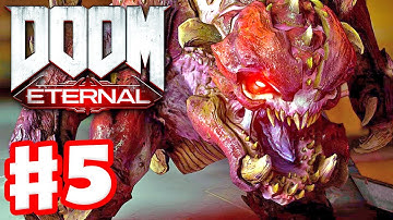 DOOM Eternal - Gameplay Walkthrough Part 5 - Super Gore Nest! Campaign! (PC)