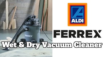 Aldi FERREX Wet & Dry Vacuum Cleaner – Budget Shop Vac Tested!