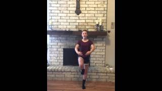 right and left pirouettes