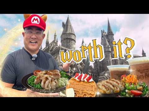 We Tried the MOST POPULAR Harry Potter Foods at Universal Studios— Are They Actually Worth It?!