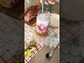 【苺祭】フレッシュイチゴミルクが美味しすぎるよ#簡単レシピ #いちご