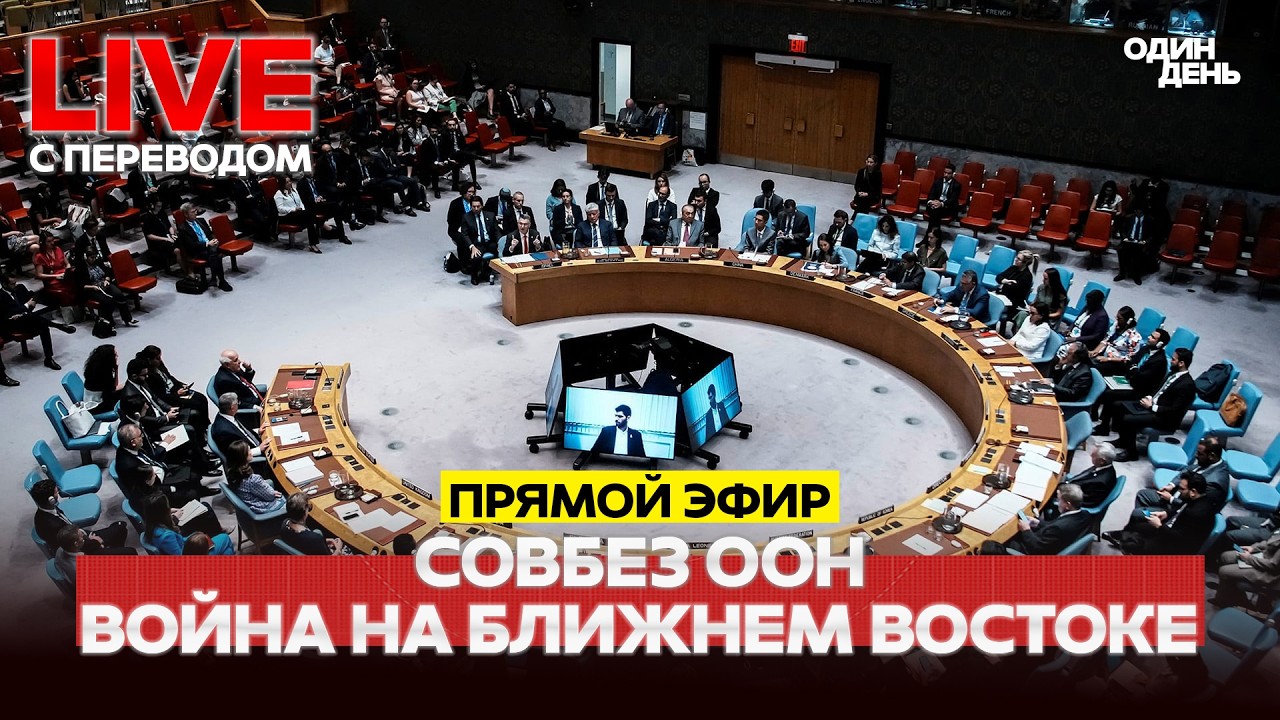 🔴 LIVE Совбез ООН: Иран и война на Ближнем Востоке #новости #одиндень #прямойэфир #live #совбез