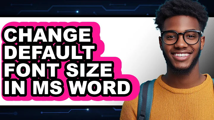 How To Change Default Font Size In MS Word (Only Way)