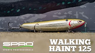 The All-New Walking Haint 125 Topwater Bait from SPRO 