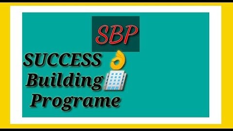 SBP Success building programe class in Hindi #BRP edition