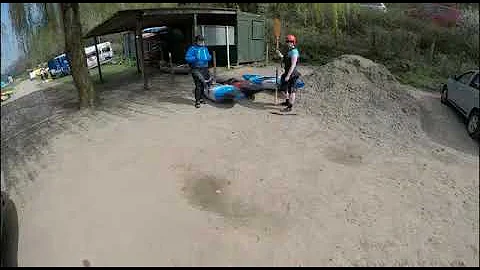 Julie's first time at Symonds Yat Rapids