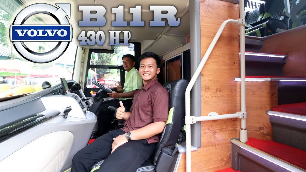 NAIK BUS PREMIUM GUNUNG HARTA VOLVO B11R Full Transjawa ...