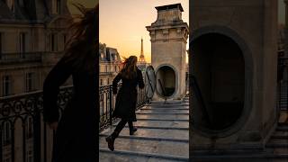 Paris Rooftop Secret Escape 🇫🇷 | Hidden Chimney Bunker (She Disappeared!)