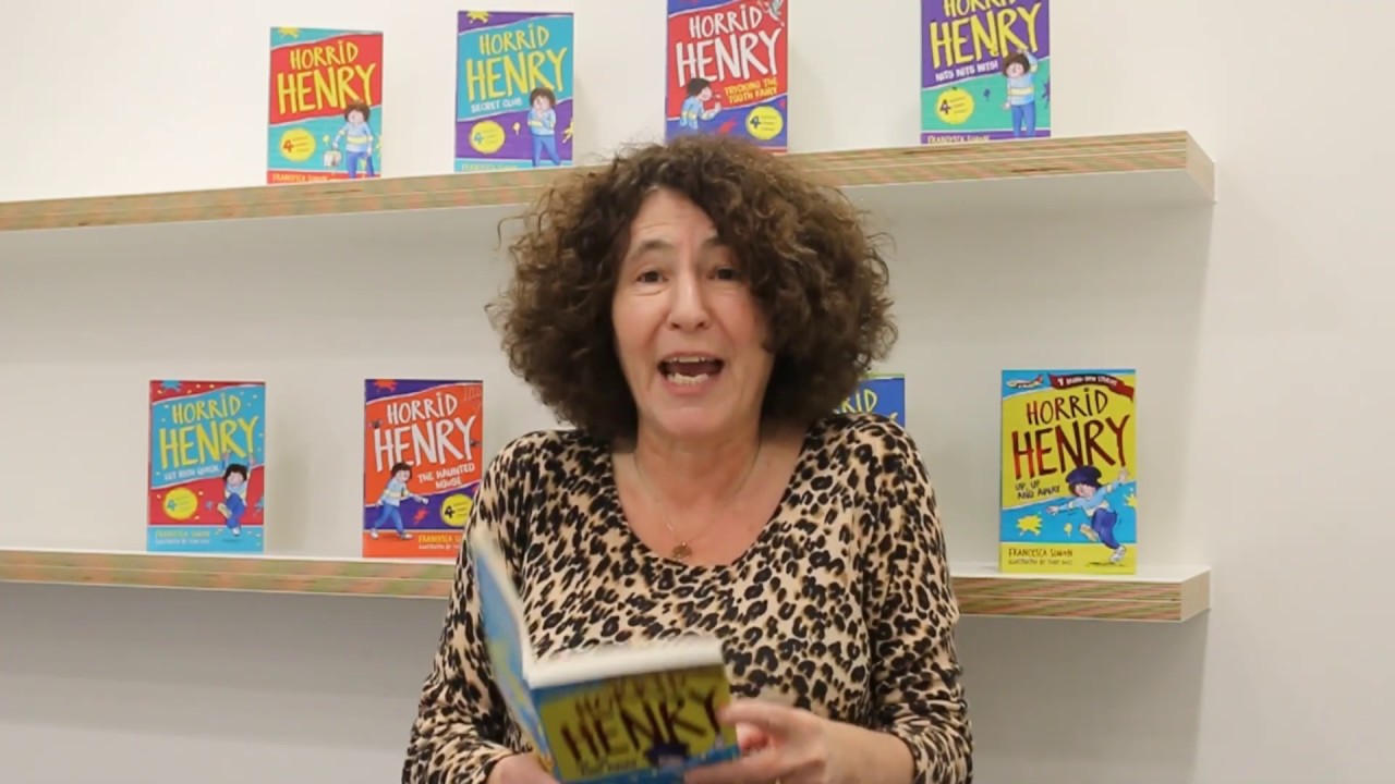 Francesca Simon Reads From A Brand New Horrid Henry Book Youtube