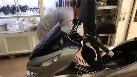 video 4k pcx 2019 nâng cấp chống cướp và báo quên tắt khóa núm trên Smart Key